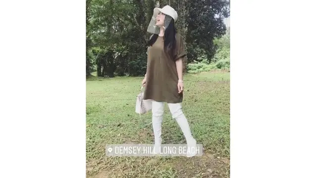 5 Potret Syahrini Kenakan Hiasan Kepala Unik, Curi Perhatian