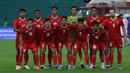 Hanya membutuhkan hasil imbang, Timnas Indonesia U-23 tampil dominan di awal laga. (Bola.com/Ikhwan Yanuar)