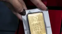 Harga Emas Antam Hari Ini Dijual Turun Rp 2.000 Segram, Intip Jika Mau Beli