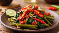 7 Cara Bikin Sambal Kangkung Pedas, Menggugah Selera Makan