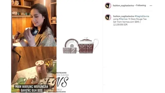 Hobi Masak, 7 Peralatan Dapur Nagita Slavina Ini Ditaksir Capai Puluhan Juta