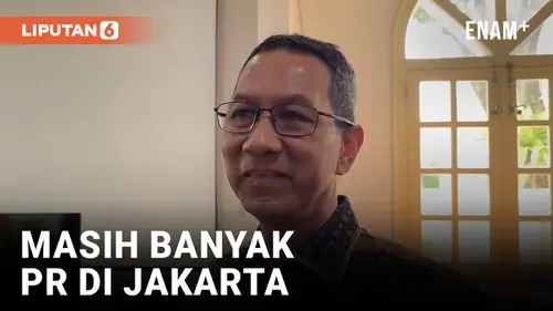 VIDEO: Jelang  Tinggalkan Balai Kota Jakarta, Heru Budi Sebut Banyak  PR di Ibukota