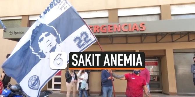 VIDEO: Diego Maradona Derita Anemia dan Gejala Depresi