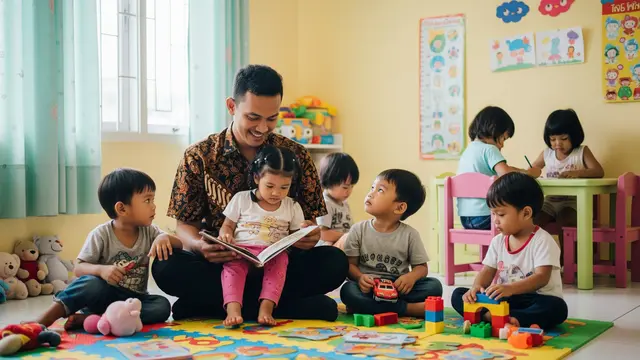 Ide Usaha di Depan Rumah untuk Bapak-bapak Tanpa Modal yakni Penitipan Anak