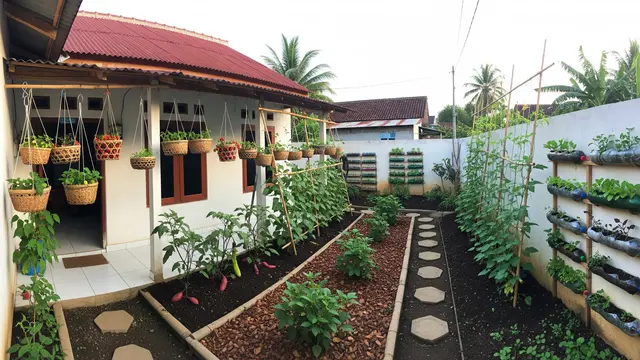 Ide Kebun Sayur Tanpa Modal Awal yang Langsung Bisa Dipraktikkan di Rumah