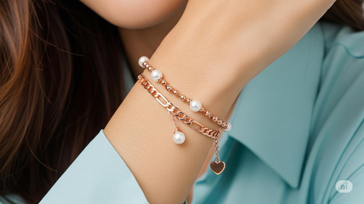7 Model Gelang Rose Gold Biar Penampilan Lebih Girly Tanpa Terlihat Tua di 2025
