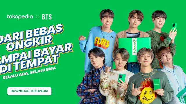 Tokopedia x BTS/dok. Tokopedia