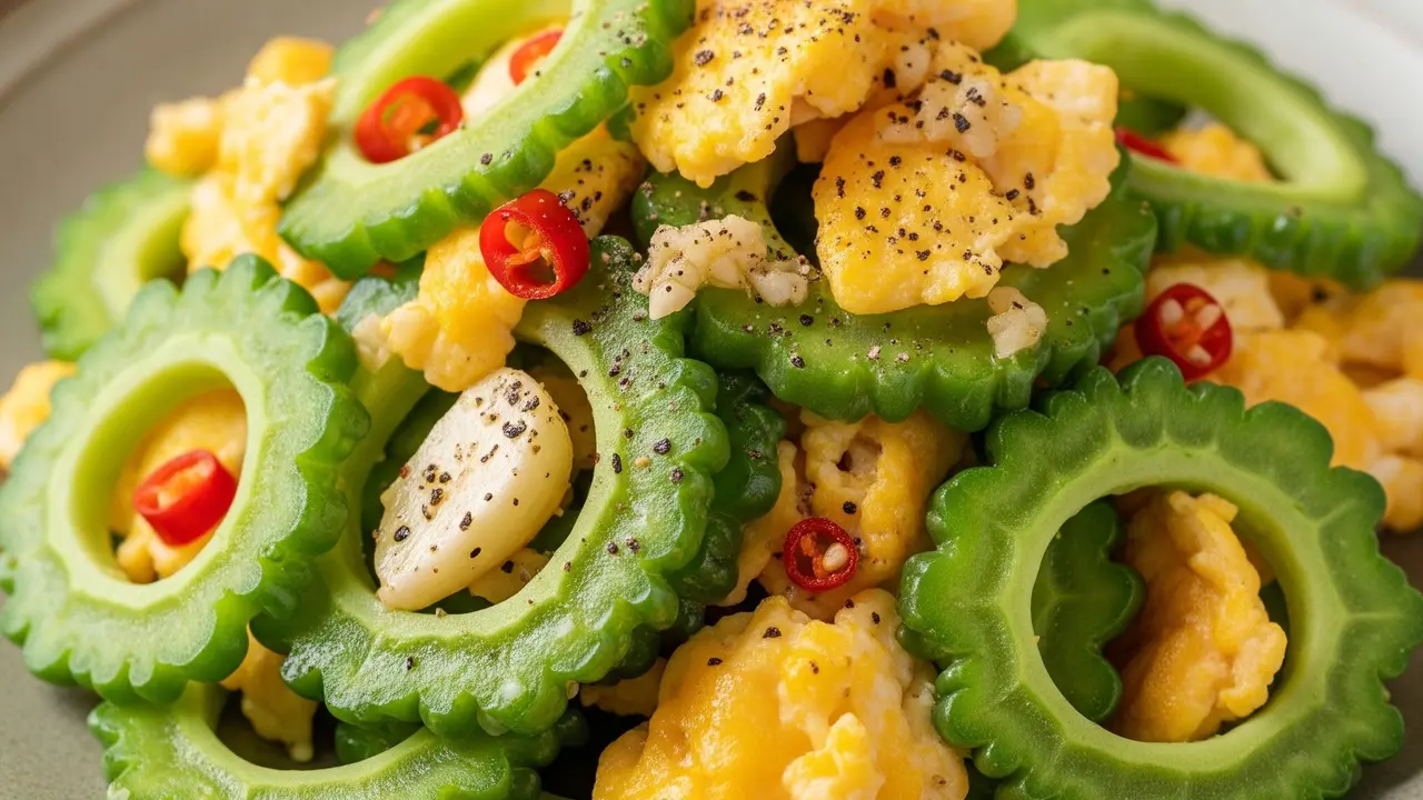 Resep Pare Telur Anti Gagal (Image by Gemini AI)