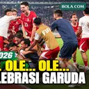 Momen Selebrasi Timnas Indonesia Usai Kalahkan Bangladesh, Bergembira Bersama Suporter di SUGBK
