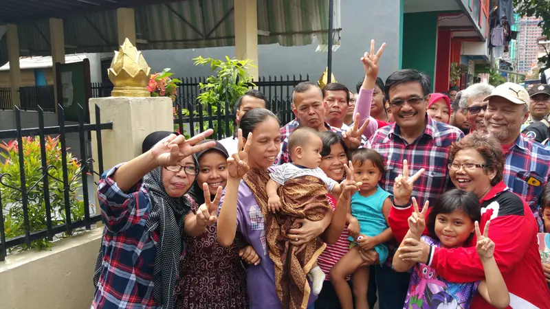 Calon wakil gubernur petahana DKI Jakarta Djarot Saiful Hidayat