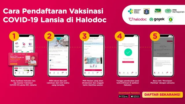 Cara Daftar Vaksinasi COVID-19 Drive Thru