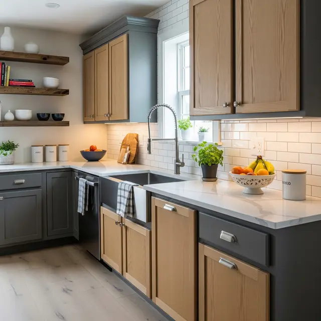 Ide Renovasi Dapur Lama agar Terlihat Modern (AI Generated)