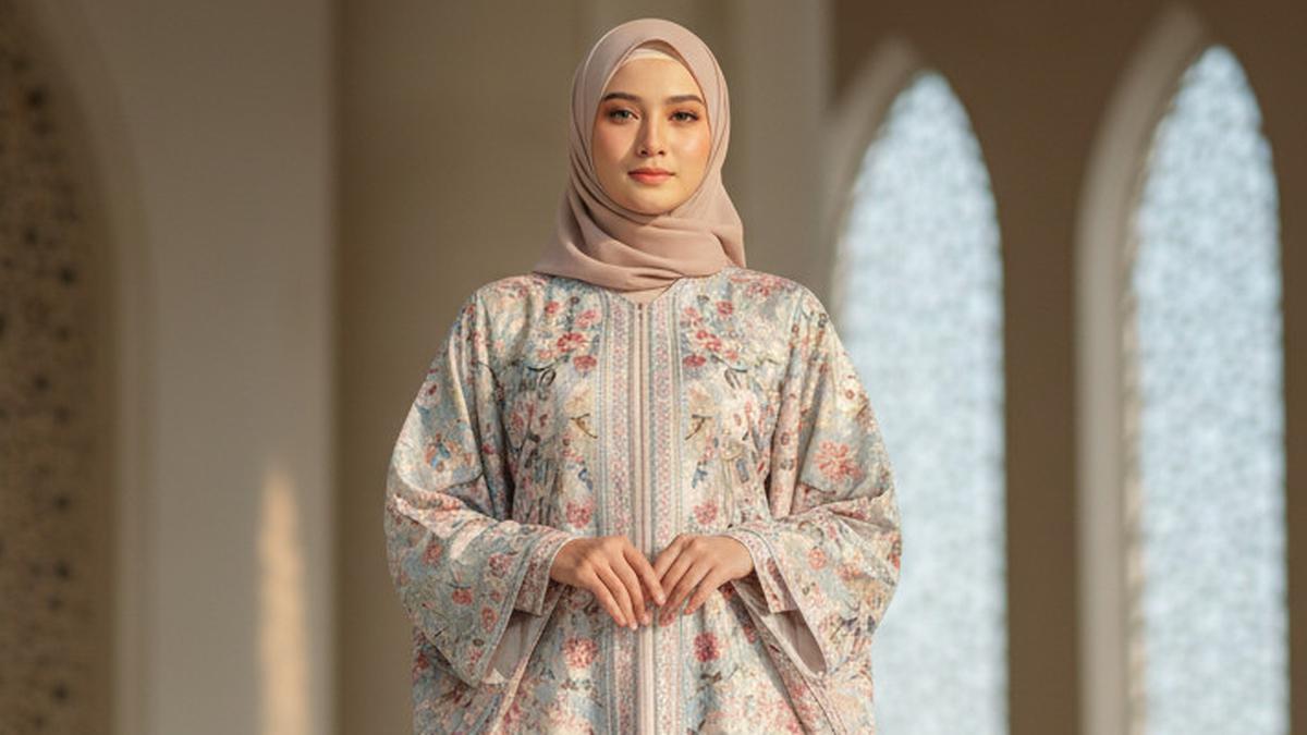 8 Model Gamis Abaya Bordir 2025 yang Elegan dan Stylish, Fashion Muslim untuk Berbagai Acara