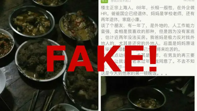 Kisah Pria China yang Diputus Pacar Gara-gara Miskin Cuma Hoax!