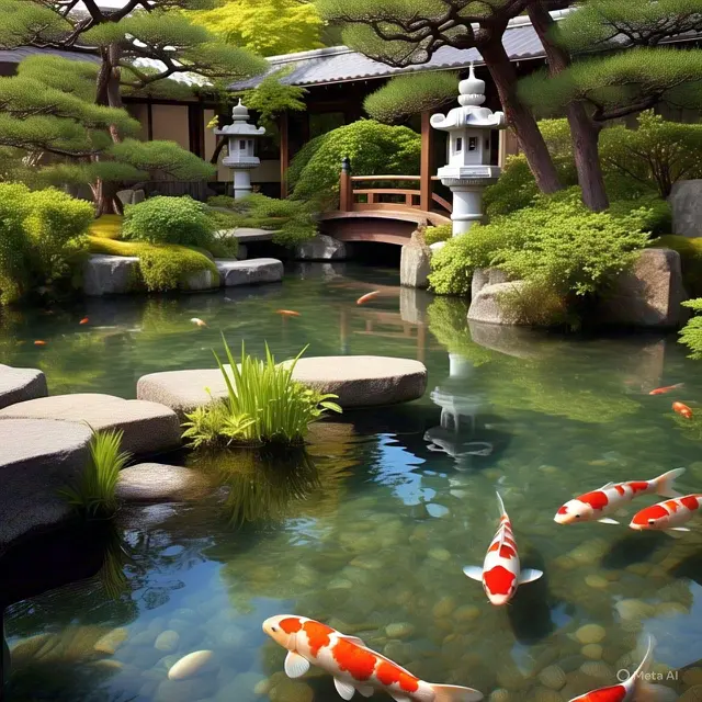 Taman Jepang Pedesaan