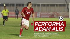 Berita video komentar Pelatih Timnas Indonesia, Shin Tae-yong, soal penampilan Adam Alis dalam dua laga uji coba.