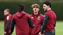 Arsenal sejauh ini masih berada di tren positif selama tampil di Liga Champions musim 2025/2026. (HENRY NICHOLLS/AFP)