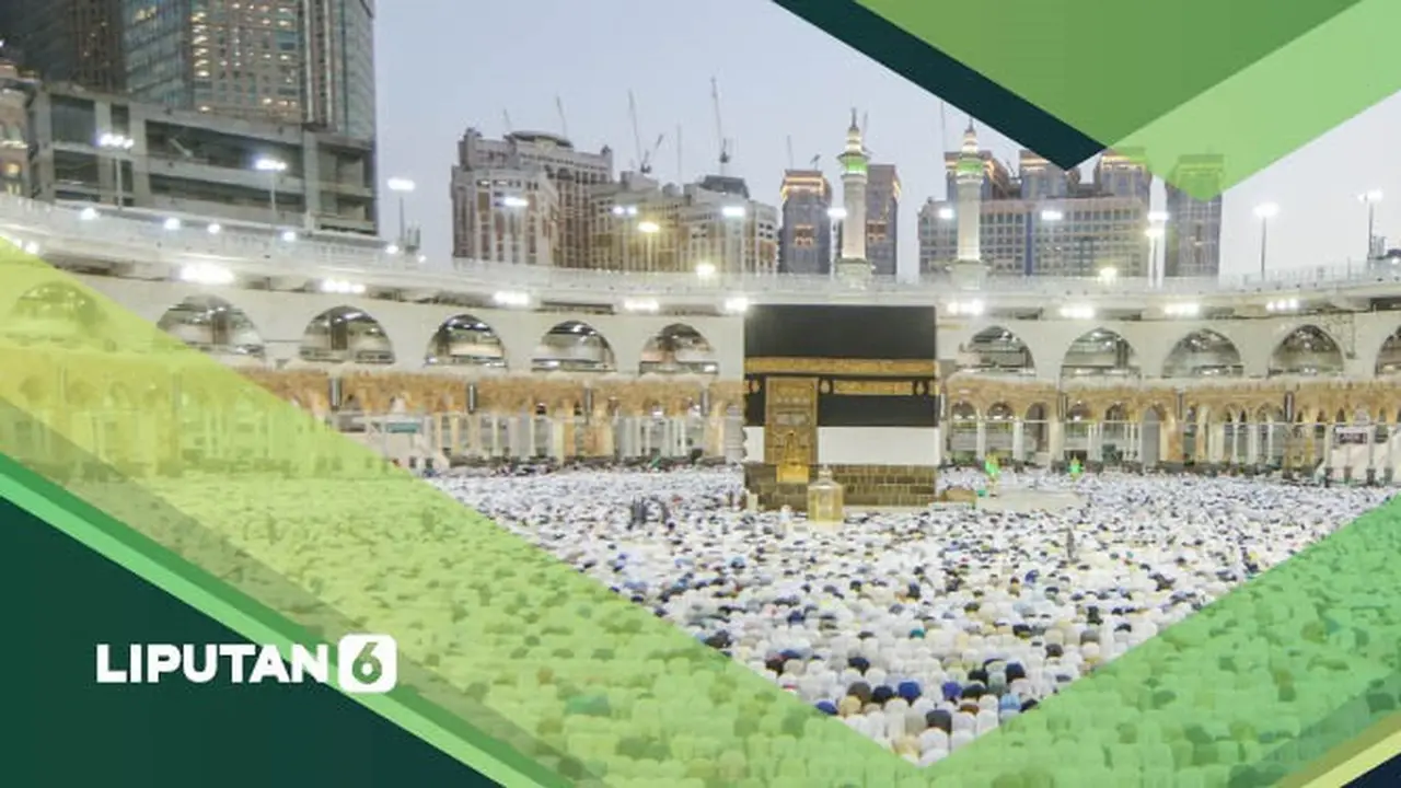 Banner Infografis Ibadah Umrah Terimbas Virus Corona. (Sumber Foto: AFP)