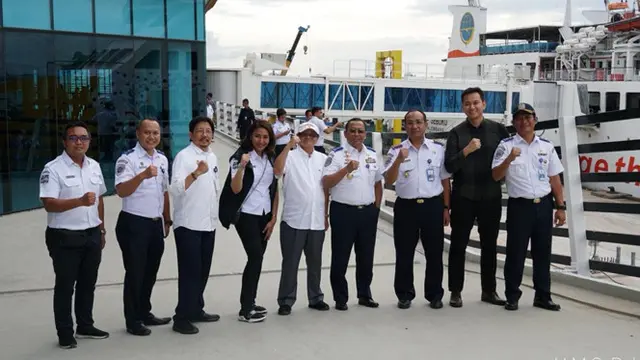 Tinjau Dermaga Eksekutif Merak, Dirjen Hubdat Beberkan Strategi Hadapi Libur Natal dan Tahun Baru