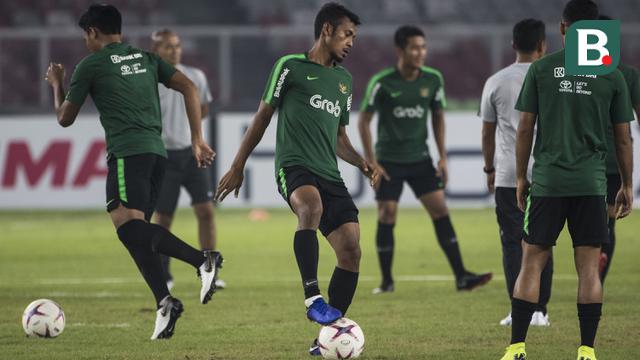 Latihan Timnas Indonesia