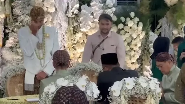 Pernikahan Nadine Kaiser, putri Susi Pudjiastuti (YouTube/KompasTV)