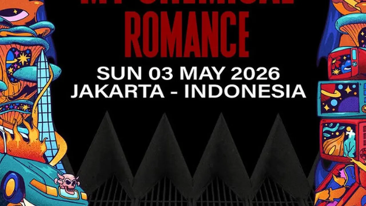 Hammersonic Festival 2026 Hadirkan My Chemical Romance di Line Up. (Instagram/ hammersonicfest)