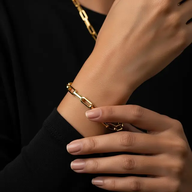 9 Model Gelang Emas Rantai Mewah 5 Gram untuk Usia 40 Tahun, Elegan dan Berkelas