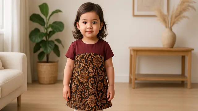 7 Model Batik untuk Balita yang Nyaman dan Tidak Bikin Gerah, Tetap Gaya di Acara Resmi