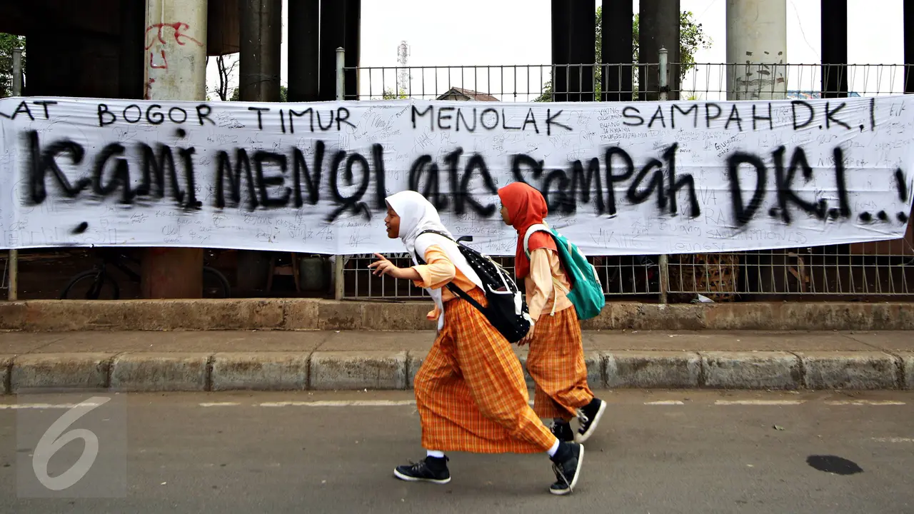 Warga Bogor Tolak Sampah Jakarta Lintasi Kawasannya