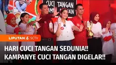 Memperingati Hari Cuci Tangan Sedunia 2023, anak-anak diajarkan untuk selalu rajin mencuci tangan pakai sabun. Selain itu anak-anak juga diberi pengertian cuci tangan menggunakan sabun sangat penting, sebagai bentuk perlindungan dari kuman, serta men...