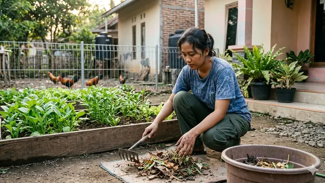 Cara Mencegah Ayam Tetangga Merusak Tanaman Pekarangan