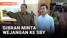 Gibran Rakabuming Datangi SBY di Cikeas