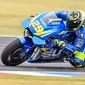 Pembalap Suzuki, Andrea Iannone, menjadi yang tercepat pada sesi latihan bebas kedua MotoGP AS, mengungguli Marc Marquez. (MotoGP.com)