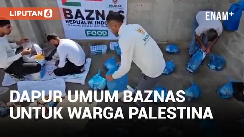 VIDEO: Bantu Warga Palestina Selama Ramadan, Baznas Akan Suplai 30 Ribu Pak Makanan per Hari
