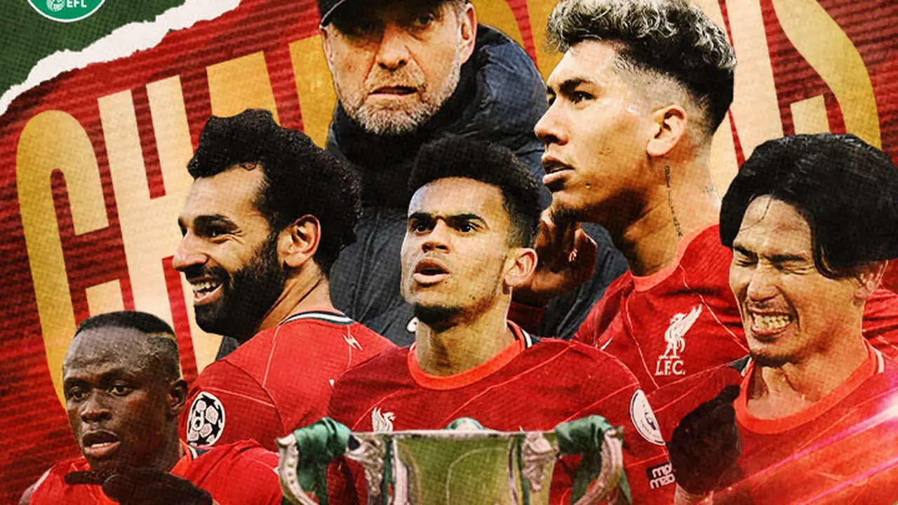 Carabao Cup - Ilustrasi Liverpool Juara