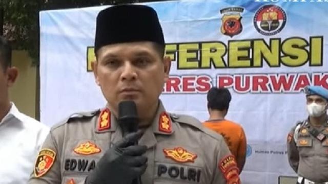 Edwar Zulkarnain, Kapolres Purwakarta (Foto: YouTube)