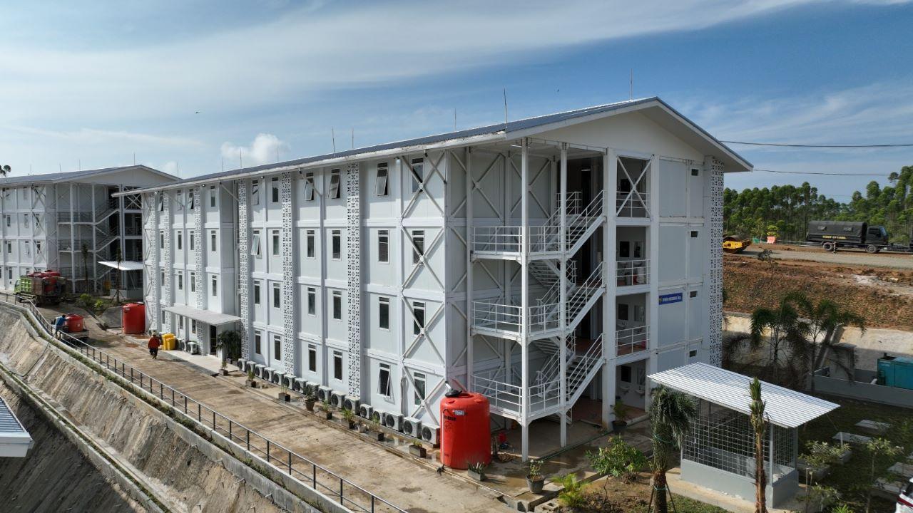 Kementerian PUPR telah membangun 11.719 unit rumah susun (rusun) pada periode 2020-2024. Rusun tersebut untuk masyarakat berpenghasilan rendah (MBR), pekerja, PNS, TNI/Polri, hingga peserta didik perguruan finggi dan LPKB. (Dok Kementerian PUPR)