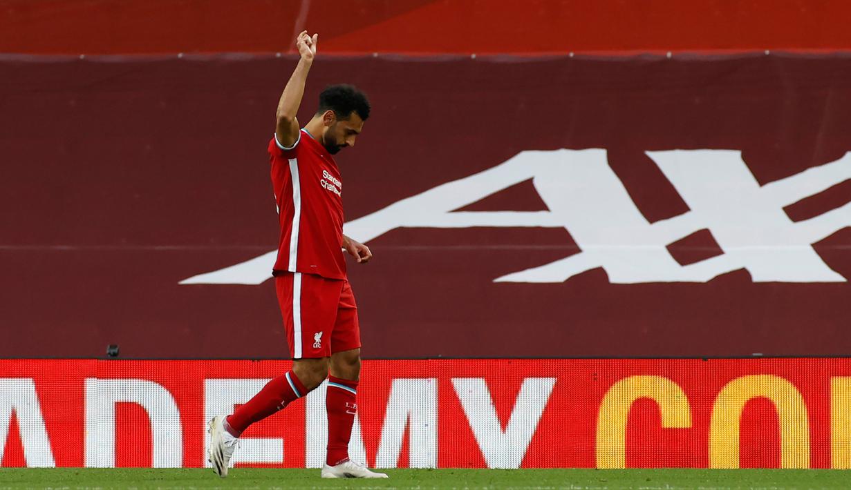 Foto Deretan Selebrasi Mohamed Salah Di Laga Liverpool Vs Leeds United Bola Liputan6 Com