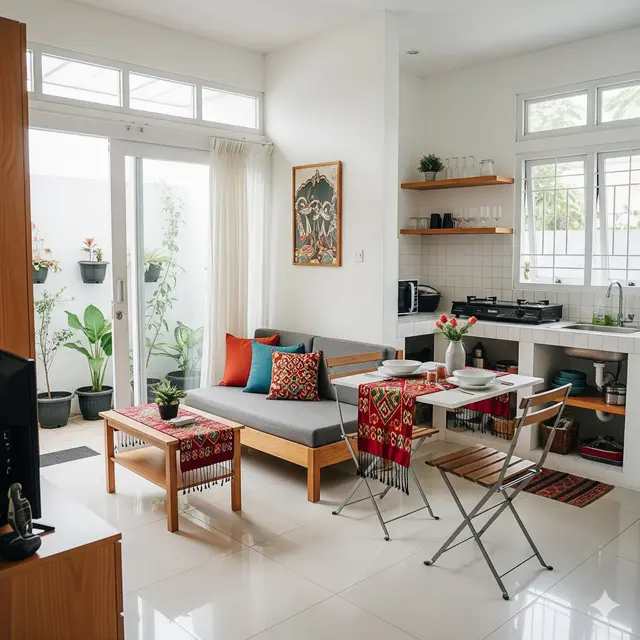 Konsep Terbuka (Open Space)