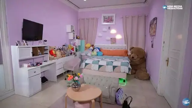 Potret Kamar Tidur Mikhayla Anak Sulung Nia Ramadhani, Mewah dengan Lampu Otomatis