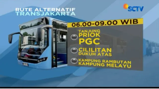 Wakil Gubernur Sandiaga Uno yang menggagas rute baru ini karena prihatin dengan kemacetan akibat sejumlah pengerjaan proyek infrastruktur.