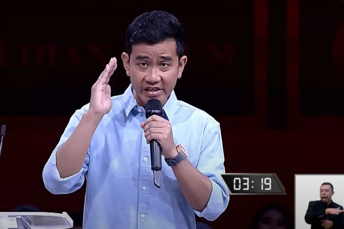 Calon Wakil Presiden Nomor Urut 02 Gibran Rakabuming Raka