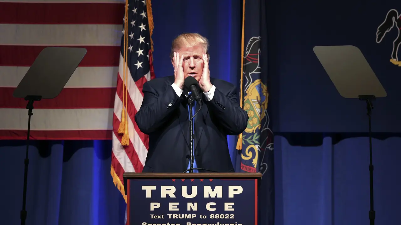 Calon Presiden dari Partai Republik Donald Trump 