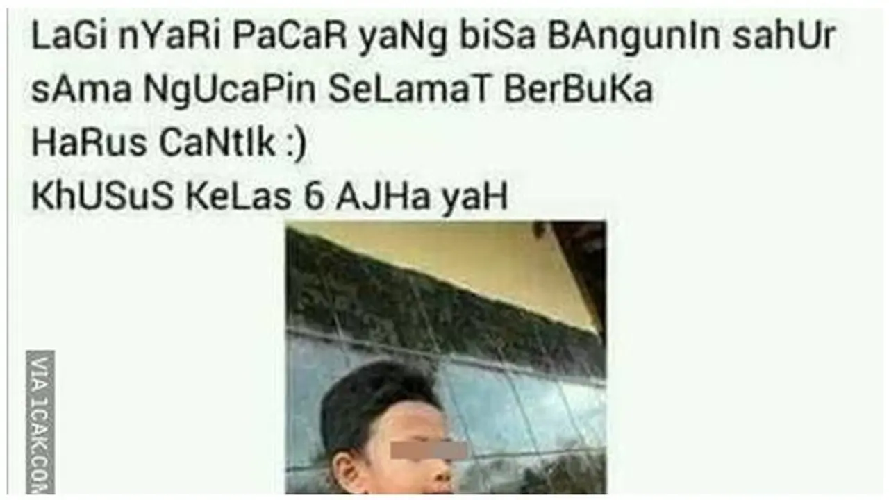 6 Status Facebook Bocah Cari Pacar Ini Bikin Geleng Kepala