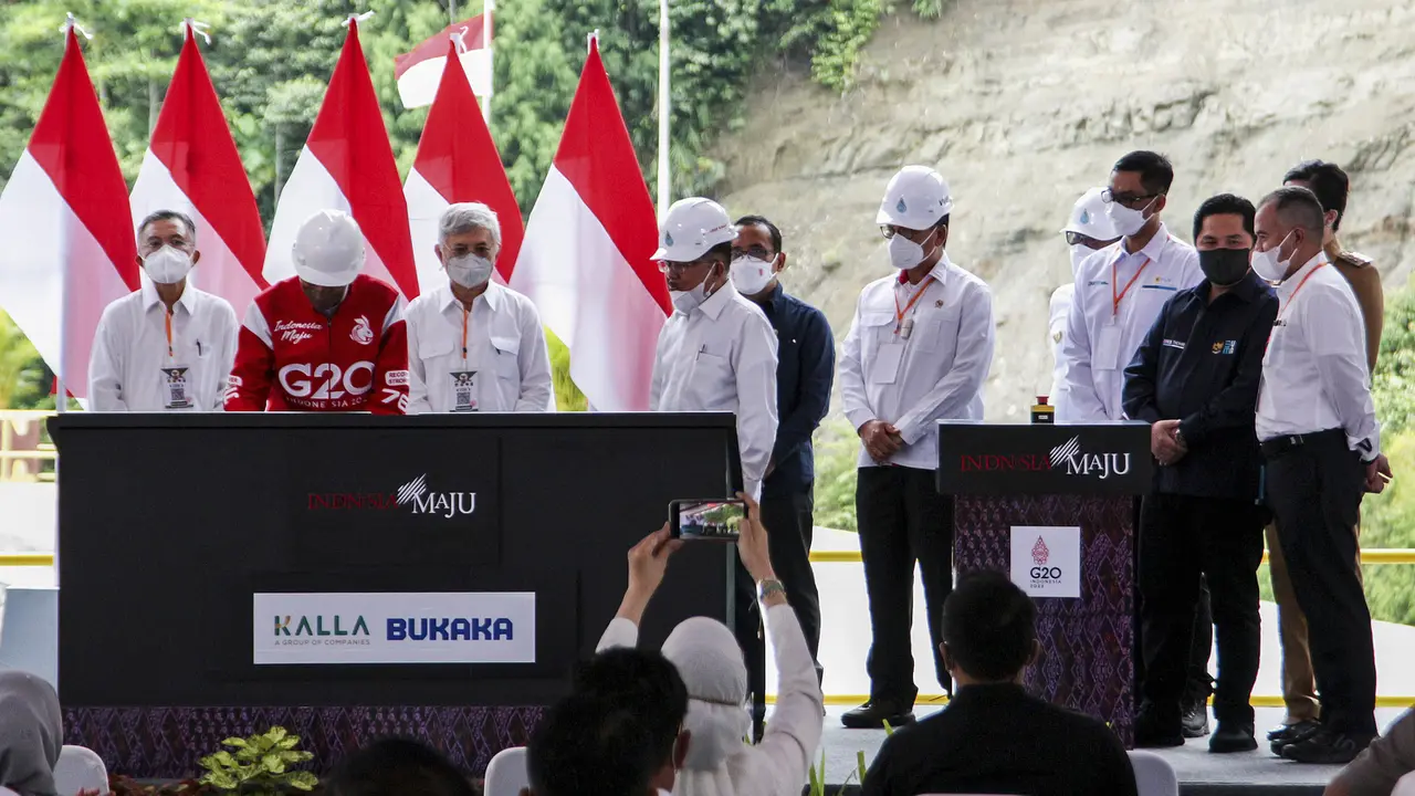 Jokowi Resmikan PLTA Poso dan PLTA Malea