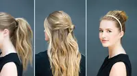 Malas? Ini 10 Tatanan Rambut yang Bisa Dilakukan Dalam 10 Detik