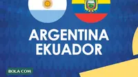 Copa America - Argentina Vs Ekuador (Bola.com/Adreanus Titus)