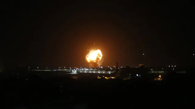 Serangan Udara Israel Gempur Jalur Gaza