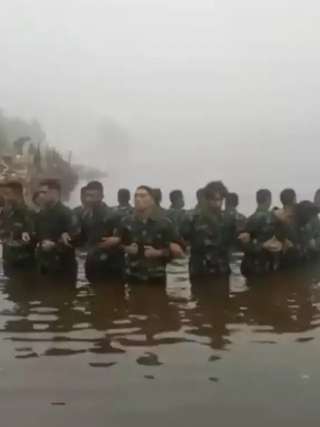Daffa Wardhana Latihan Militer