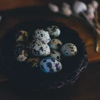 telur puyuh/copyright: unsplash/annie spratt